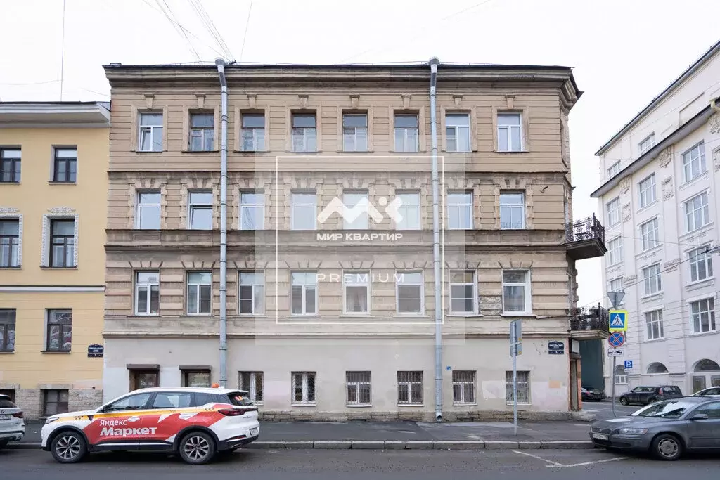 3-комнатная квартира: Санкт-Петербург, Кустарный переулок, 2/5 (82.7 ... - Фото 0