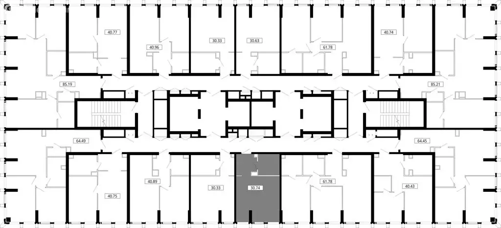Квартира-студия: Москва, 4-я улица Марьиной Рощи, 12к3 (30.74 м) - Фото 1