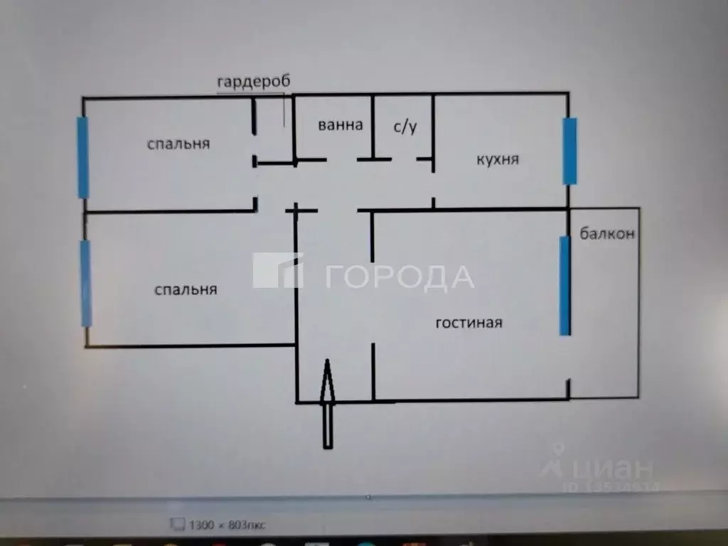 3-к кв. Алтайский край, Барнаул тракт Павловский, 233 (64.8 м) - Фото 2