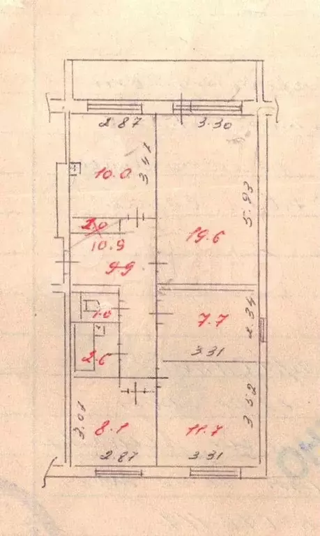 4-к. квартира, 71,4 м, 3/5 эт. - Фото 0