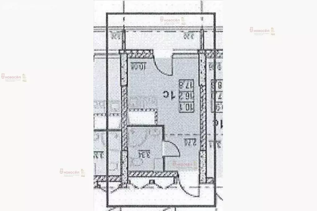 Квартира-студия: Екатеринбург, Рощинская улица, 21к2 (21.4 м) - Фото 1
