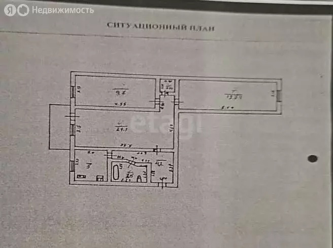 3-комнатная квартира: Малгобек, улица Владимира Абрамовича Этуша, 8А ... - Фото 0