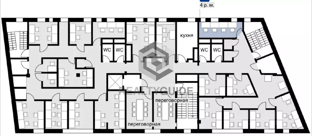 Офис в Москва ул. Земляной Вал, 8 (20 м) - Фото 1