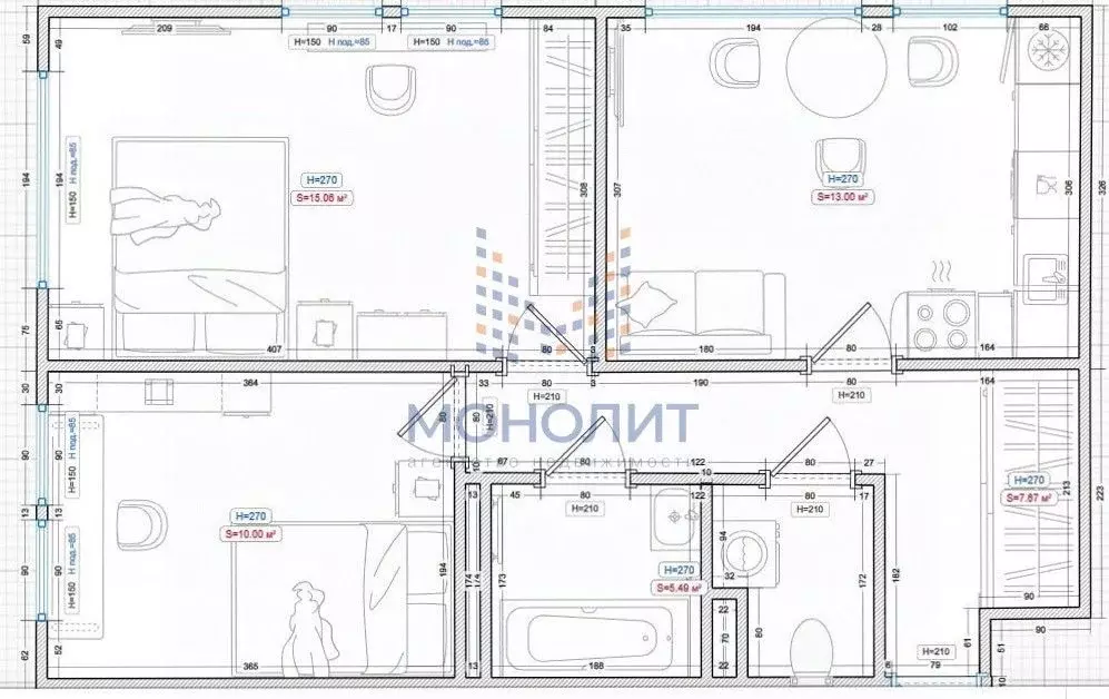 2-к кв. Московская область, Красногорск городской округ, Путилково пгт ... - Фото 1