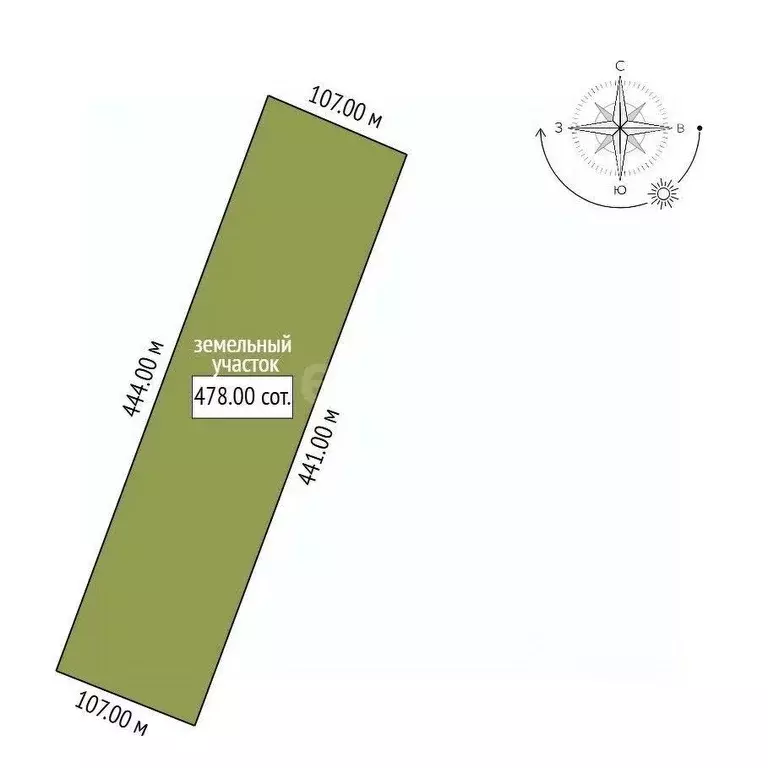 Участок в Амурская область, с. Ивановка 2 (478.0 сот.) - Фото 2