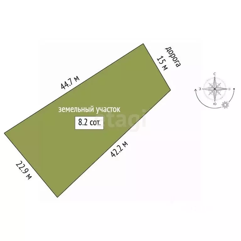 Участок в Саратовская область, Балашов Ветлянка мкр,  (8.0 сот.) - Фото 2