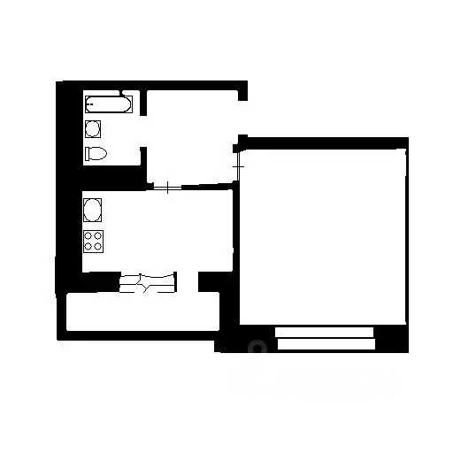 1-к кв. Московская область, Балашиха просп. Ленина, 32а (38.6 м) - Фото 2