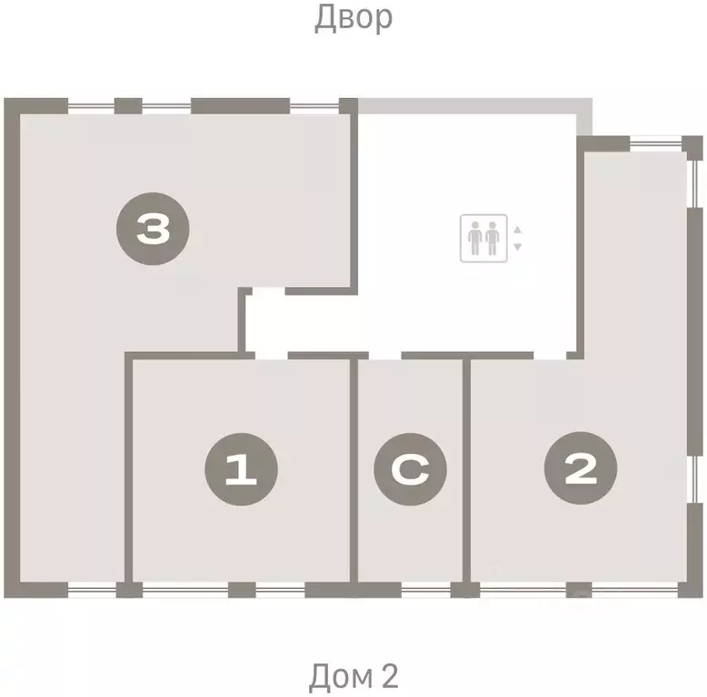 2-к кв. Тюменская область, Тюмень  (64.6 м) - Фото 1