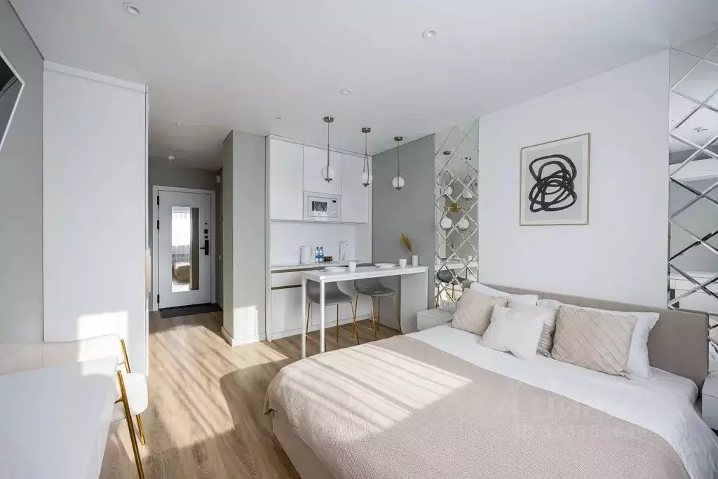 Студия Москва Ленинский просп., 158 (19.0 м) - Фото 1