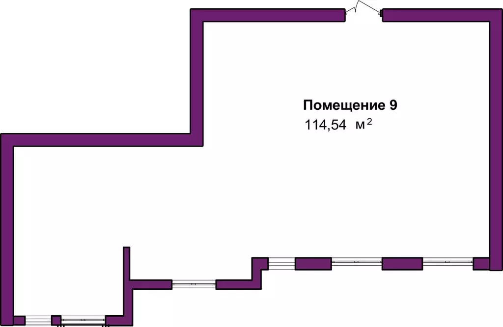 Офис (114.54 м) - Фото 0