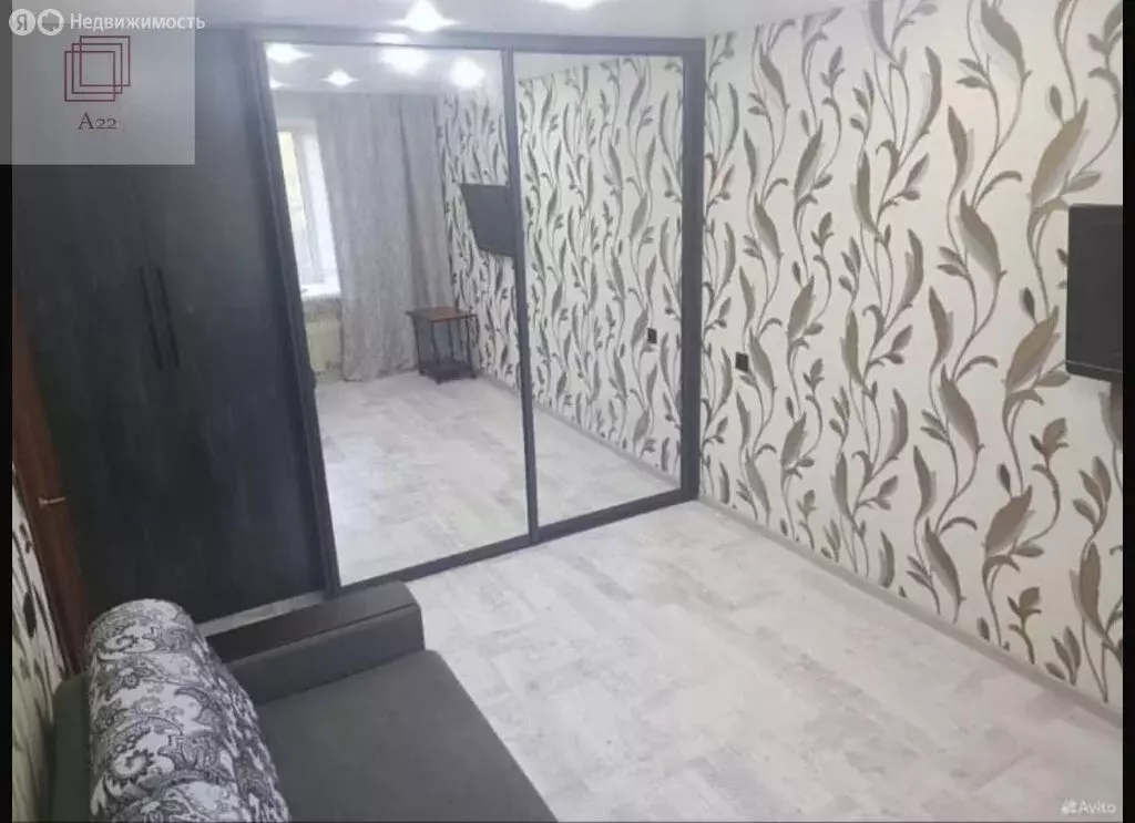 1-комнатная квартира: Барнаул, улица Смирнова, 46 (30 м) - Фото 1
