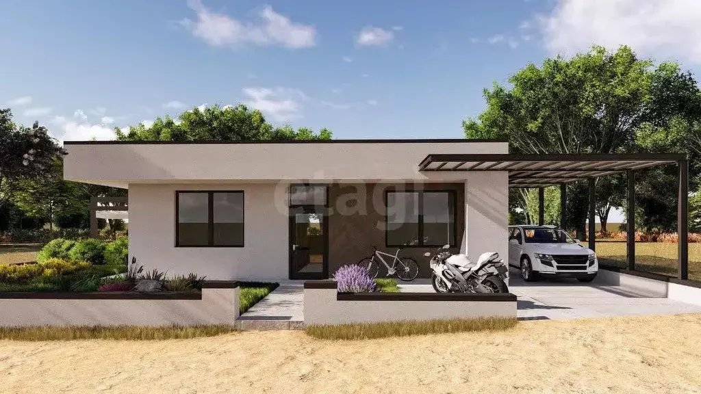 Дом в Крым, Симферопольский район, Перовское с/пос, Новозбурьевка ... - Фото 2