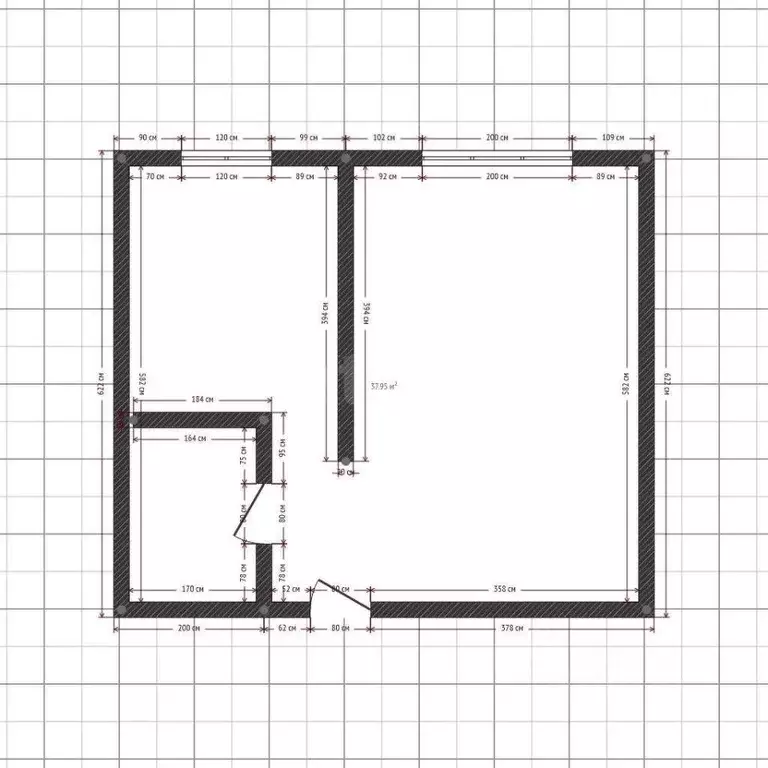 1-к кв. Удмуртия, Сарапул ул. Гоголя, 93 (20.8 м) - Фото 2