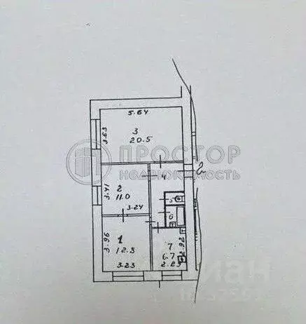 3-к кв. Московская область, Химки ул. Кирова, 13 (60.8 м) - Фото 2