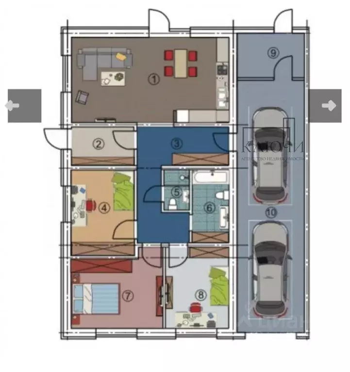 Дом в Челябинская область, Магнитогорск Посадская ул., 45 (152 м) - Фото 2