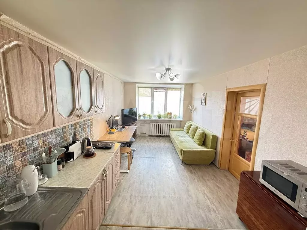 1-к. квартира, 31,5 м, 6/9 эт. - Фото 0