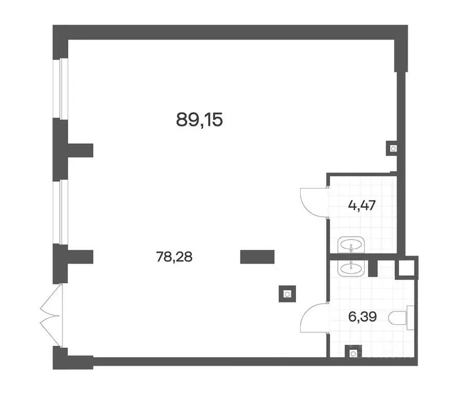 Помещение свободного назначения в Санкт-Петербург ул. Русановская, 12 ... - Фото 2