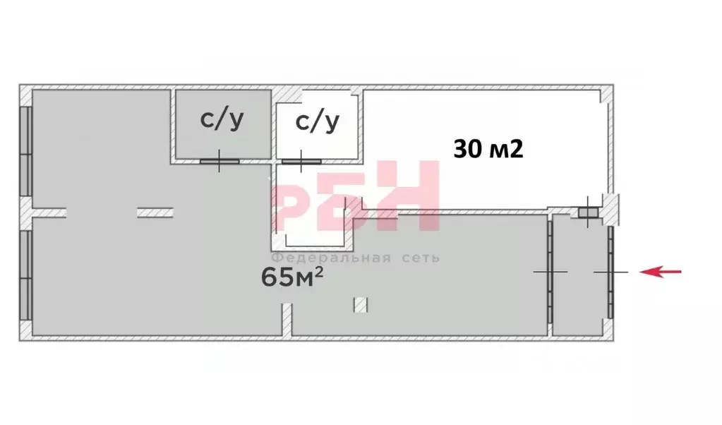 Помещение свободного назначения в Тюменская область, Тюмень ул. ... - Фото 2