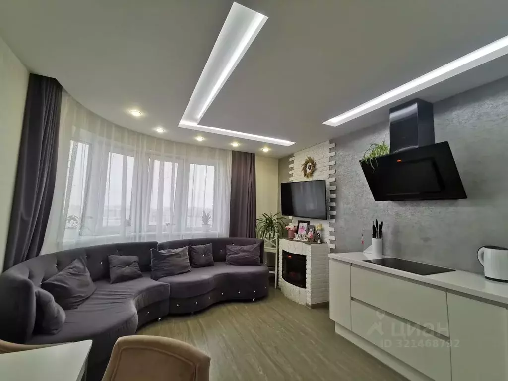 2-к кв. Ханты-Мансийский АО, Сургут ул. Мелик-Карамова, 4 (65.4 м) - Фото 2