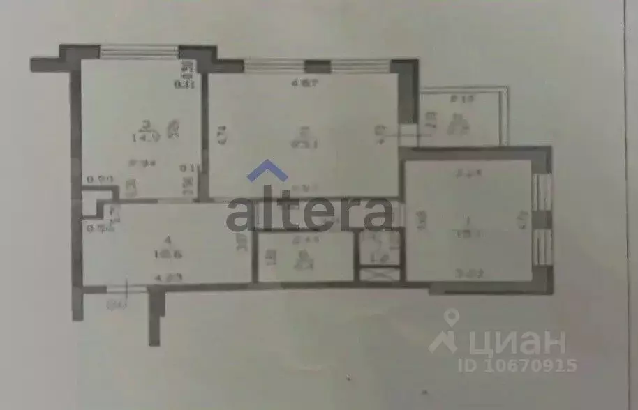 2-к кв. Татарстан, Казань ул. Фатыха Амирхана, 14Б (75.2 м) - Фото 2