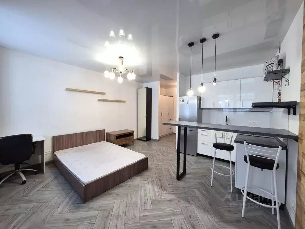 Студия Москва д. Марьино, ул. Жемчужная, 1к16 (28.8 м) - Фото 1