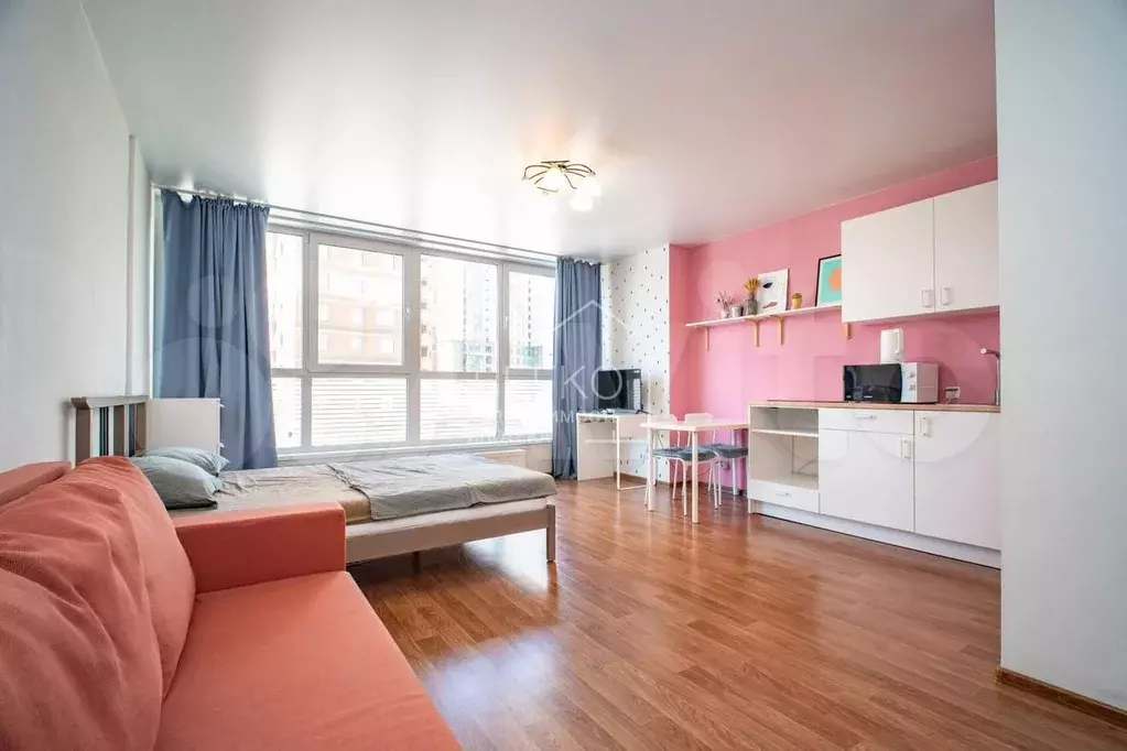 Квартира-студия, 36,6 м, 3/19 эт. - Фото 0