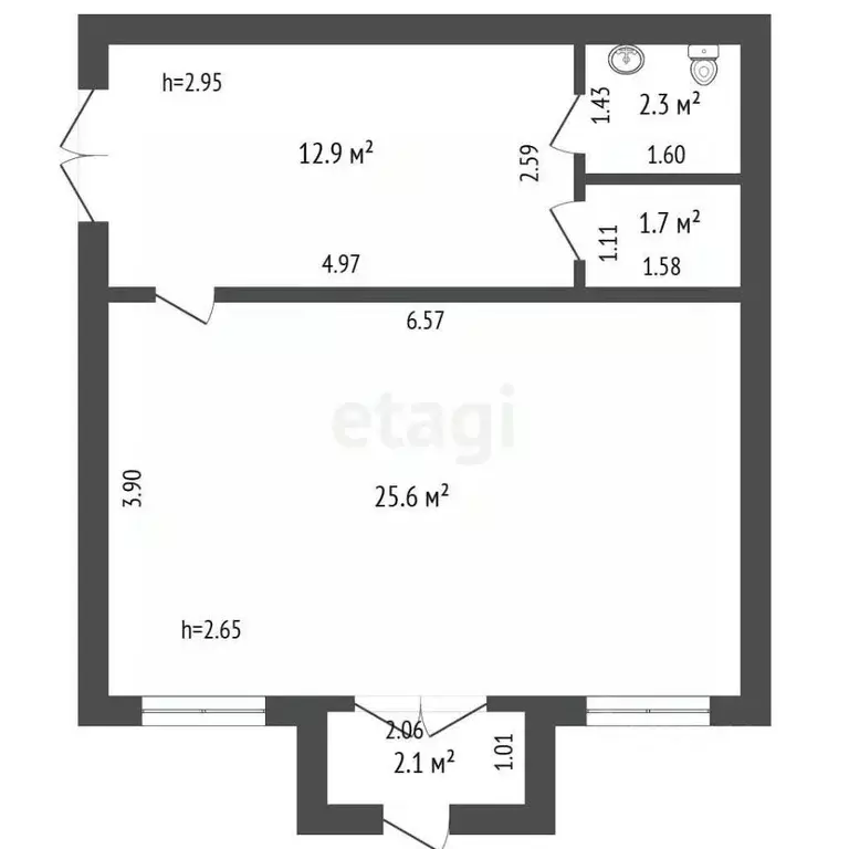 Торговая площадь в Калужская область, Кременки г. Жуковский ... - Фото 2