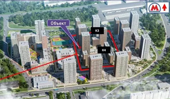 Помещение свободного назначения в Москва Сиреневый парк жилой комплекс ... - Фото 2
