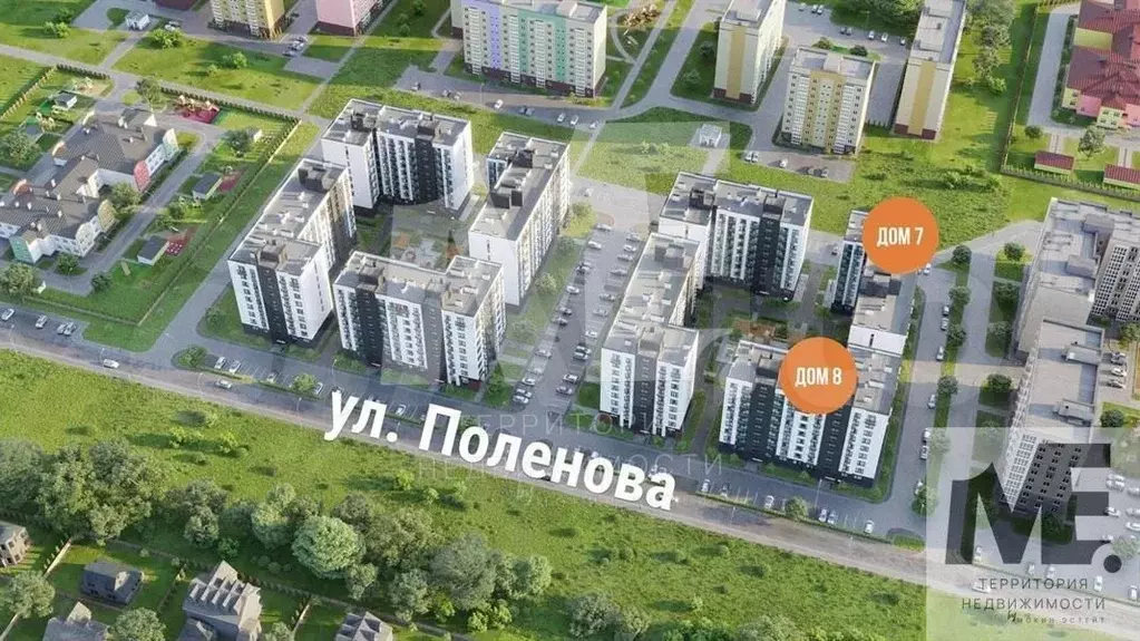1-к. квартира, 35 м, 4/9 эт. - Фото 1