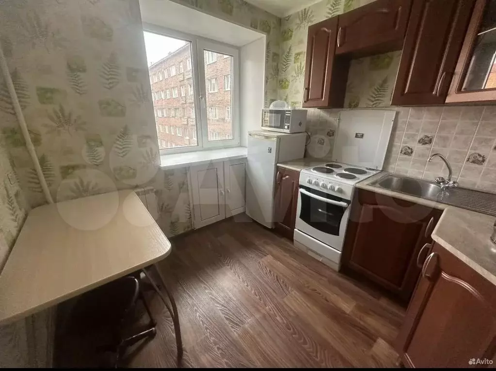 1-к. квартира, 32,3 м, 3/5 эт. - Фото 0