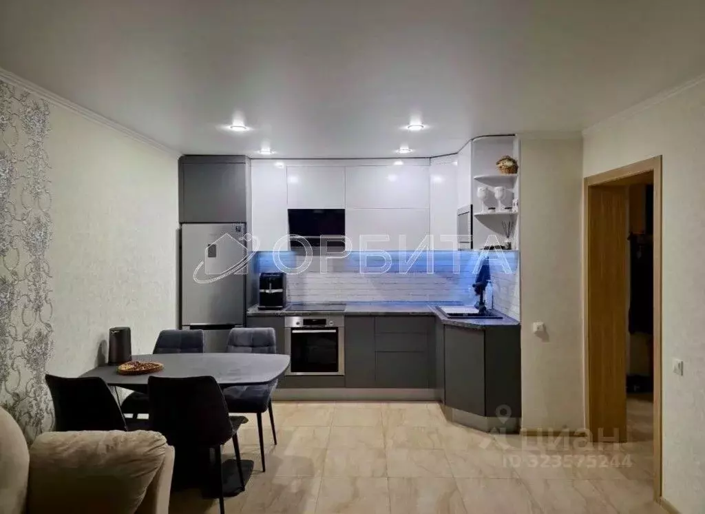 1-к кв. Тюменская область, Тюмень проезд Тихий, 6 (46.5 м) - Фото 2