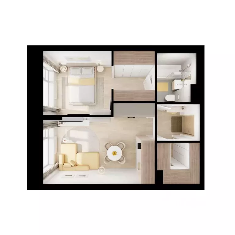 1-к кв. Москва Алтуфьевское 53 жилой комплекс, 1.1 (38.1 м) - Фото 1