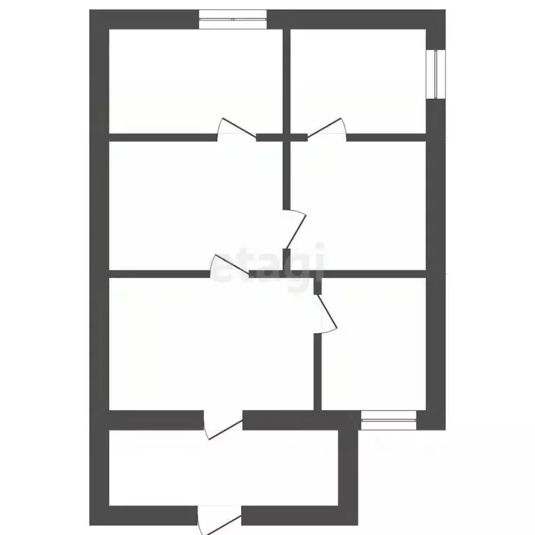 Дом в Крым, Черноморский район, с. Красная Поляна ул. Космонавтов, 20 ... - Фото 2