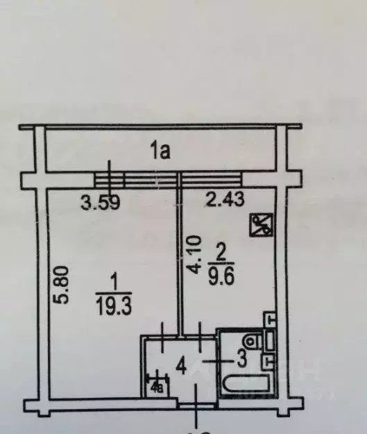 1-к кв. Москва Беломорская ул., 5К2 (35.0 м) - Фото 1