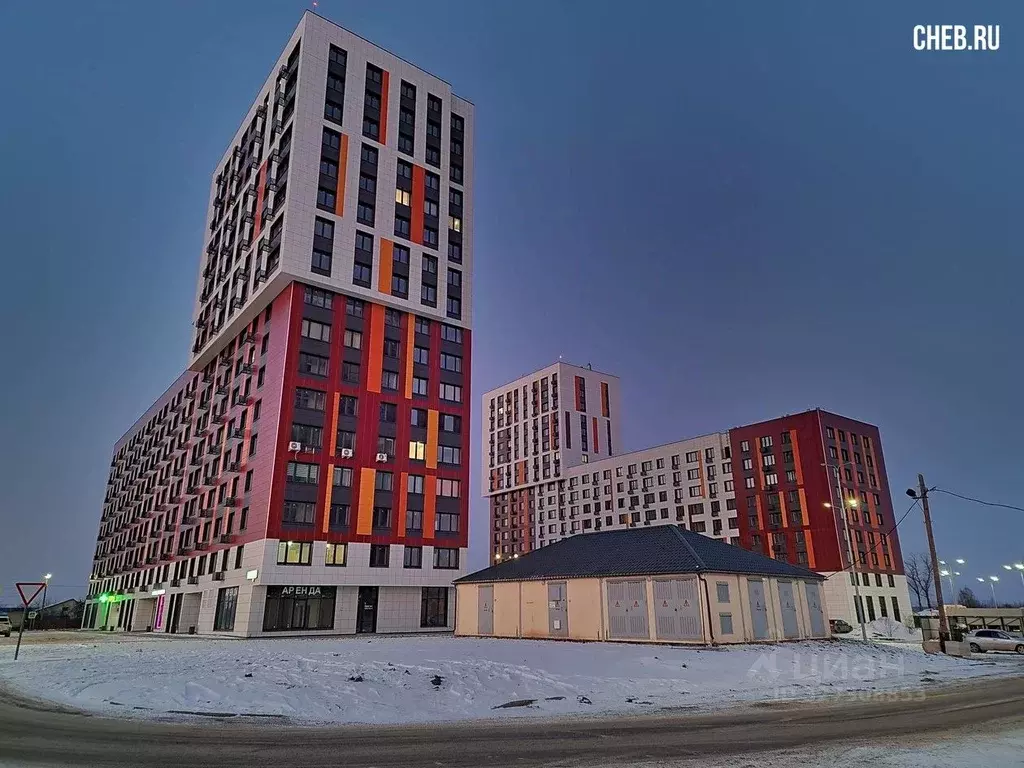 1-к кв. Чувашия, Чебоксары ул. Энергетиков, 15 (38.0 м) - Фото 2