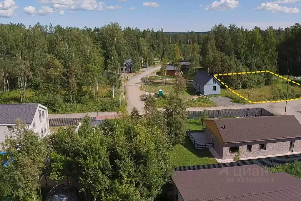 Участок в Ленинградская область, Приозерский район, пос. Сосново ул. ... - Фото 1