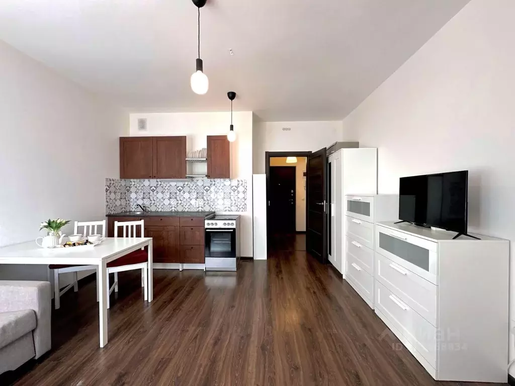 Студия Санкт-Петербург ул. Бабушкина, 53 (25.3 м) - Фото 1