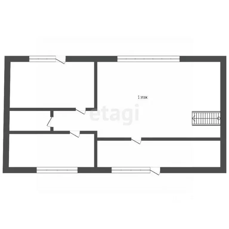 Дом в Томская область, Парабельский район, Ягодка СНТ  (264 м) - Фото 2