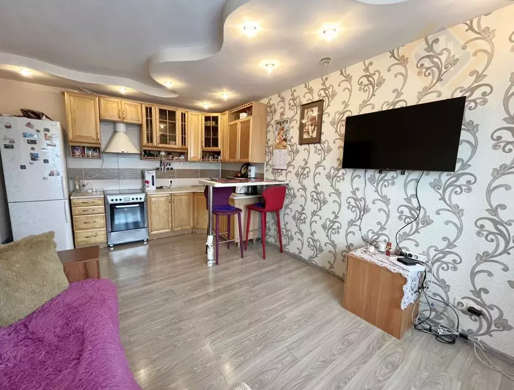 Квартира, 2 комнаты, 53.6 м - Фото 1