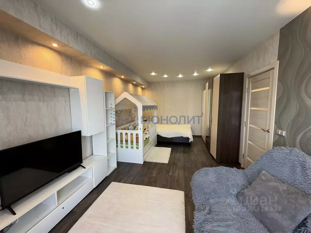 1-к кв. Нижегородская область, Нижний Новгород Праздничная ул., 1 ... - Фото 1