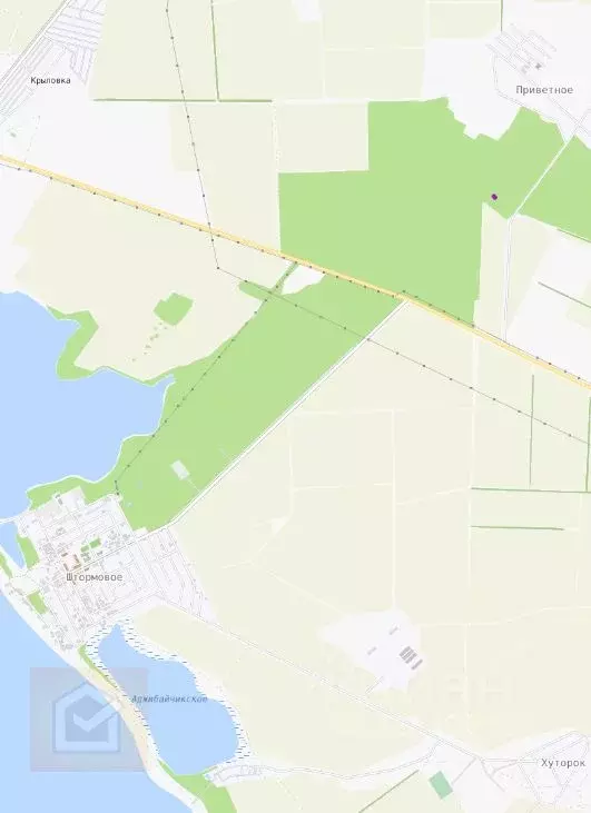 Участок в Крым, Сакский район, Штормовское с/пос, с. Приветное  (6.0 ... - Фото 2