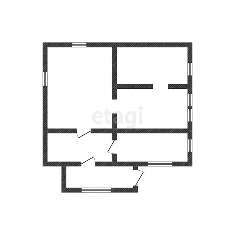 Дом в Ровеньский район, село Лозовое (30.9 м) - Фото 1