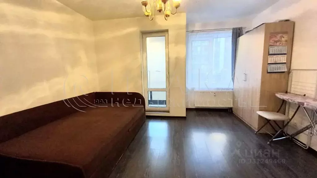 Студия Санкт-Петербург ул. Генерала Кравченко, 7к1 (24.4 м) - Фото 1