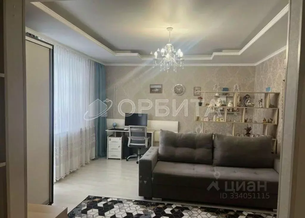 1-к кв. Тюменская область, Тюмень ул. Николая Семенова, 29к1 (45.8 м) - Фото 2