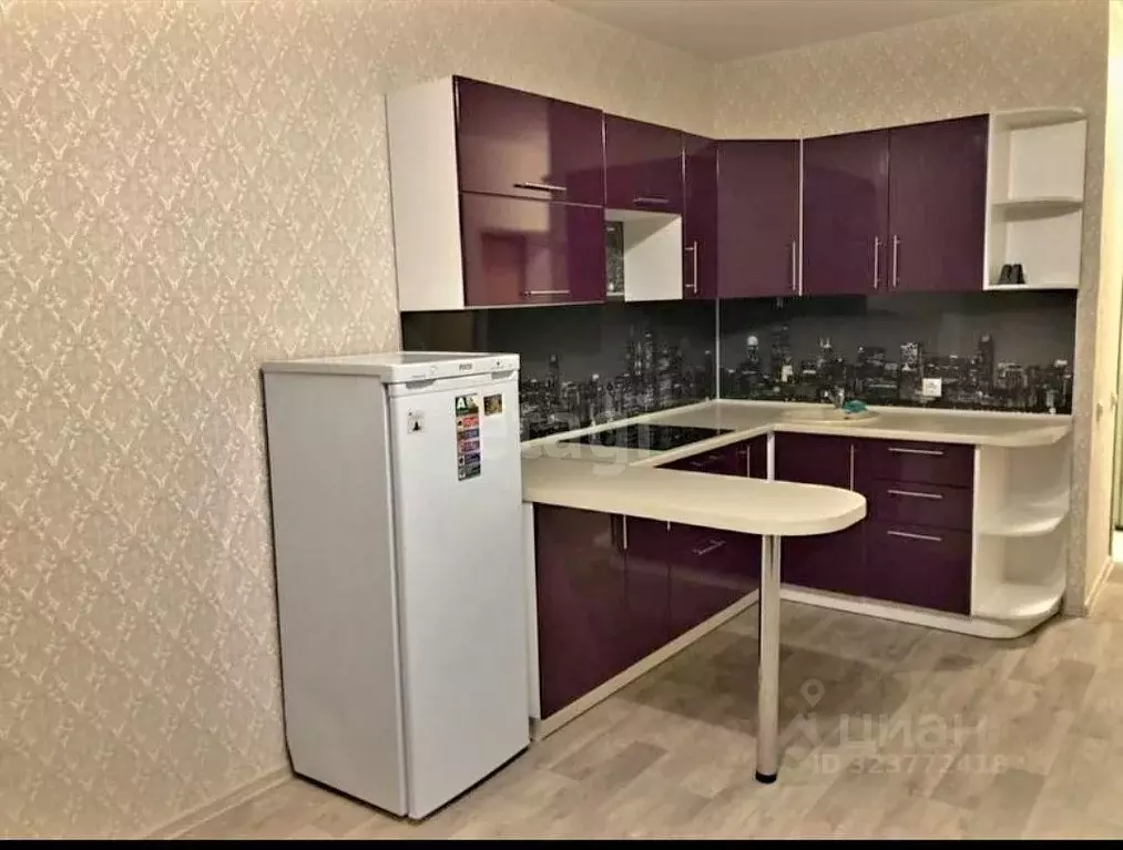 Студия Тюменская область, Тюмень Полевая ул., 109к1 (33.0 м) - Фото 2