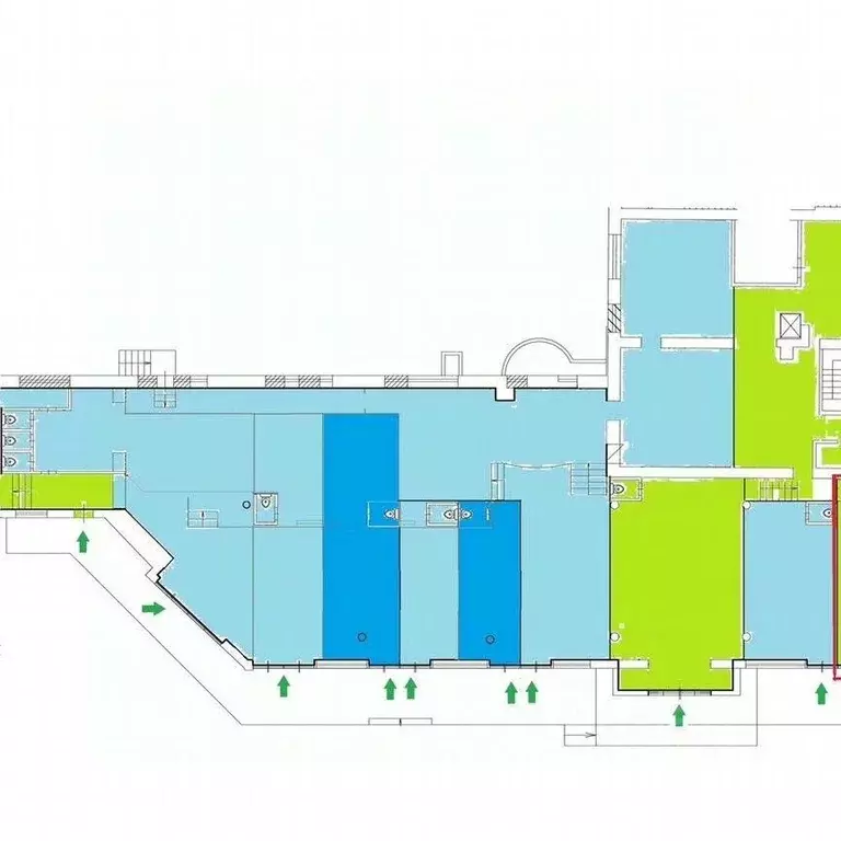 Торговая площадь в Москва ул. Зацепский Вал, 2С3 (35 м) - Фото 2