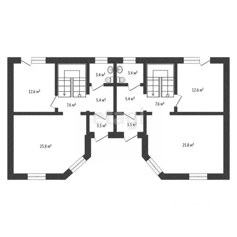 Дом в Нижегородская область, Нижний Новгород д. Ройка, 60 (700 м) - Фото 1