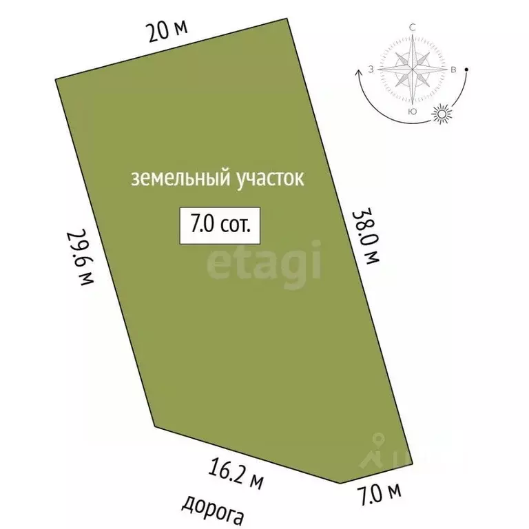 Участок в Тюменская область, Тюменский муниципальный округ, с. ... - Фото 2
