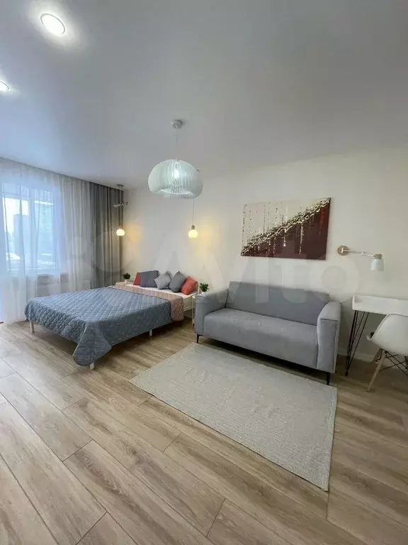 1-к. квартира, 38,5 м, 5/9 эт. - Фото 1