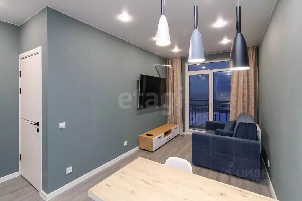 1-к кв. Тюменская область, Тюмень ул. Краснооктябрьская, 16к1 (34.1 м) - Фото 1